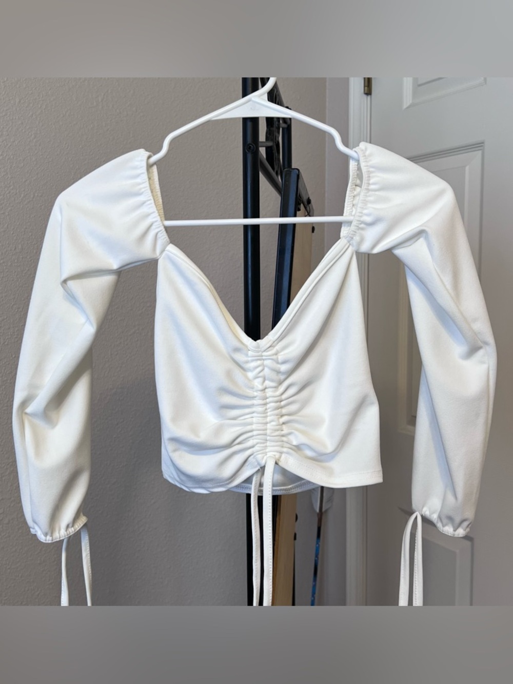 Pretty Little Thing off-the-shoulder top